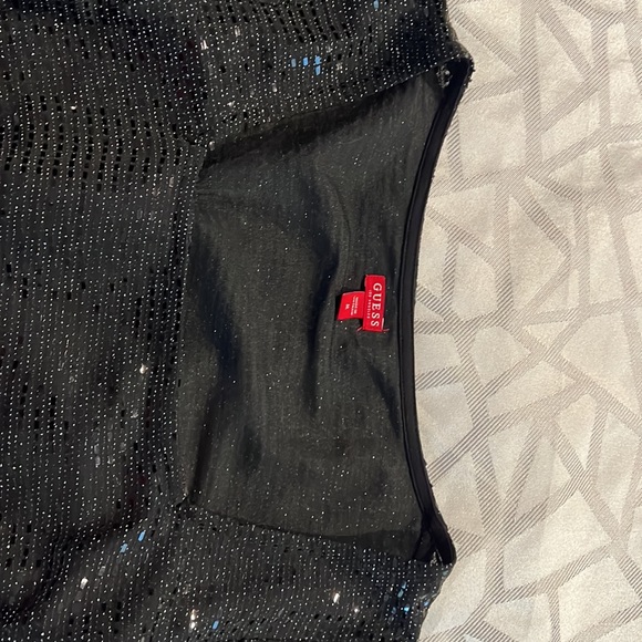 Guess long sleeve sequin body suit - Picture 3 of 3